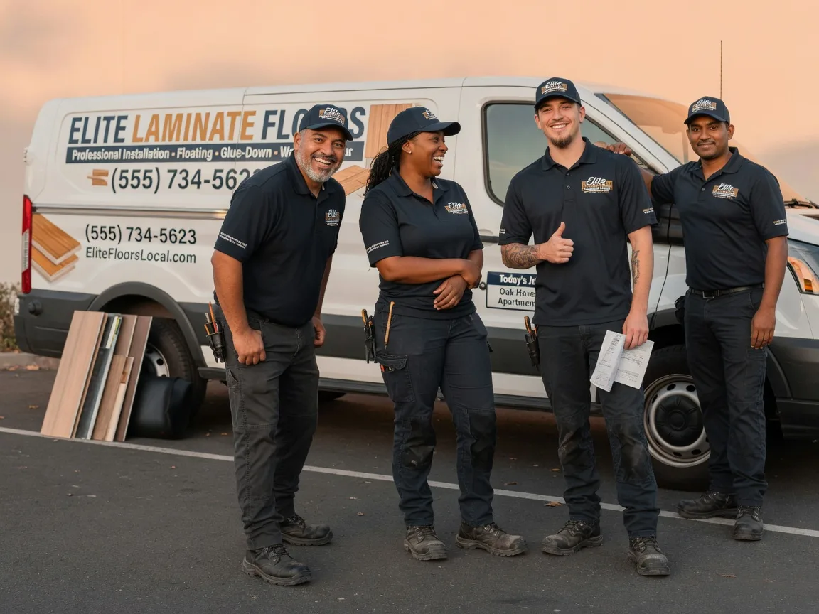 Laminate flooring installation company in Laura, OH